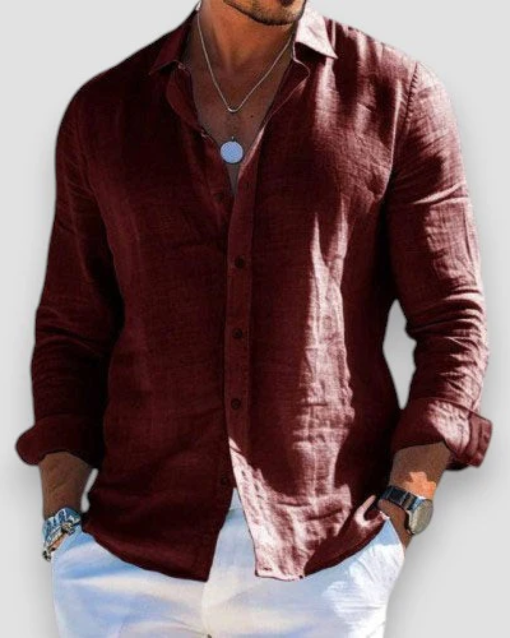 FINLEY | CASUAL SUMMER LONG SLEEVE SHIRT