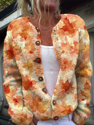 BRIE | ELEGANT VINTAGE KNIT CARDIGAN