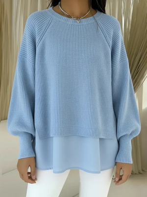 ELIANA | LAYERED-LOOK SWEATERr