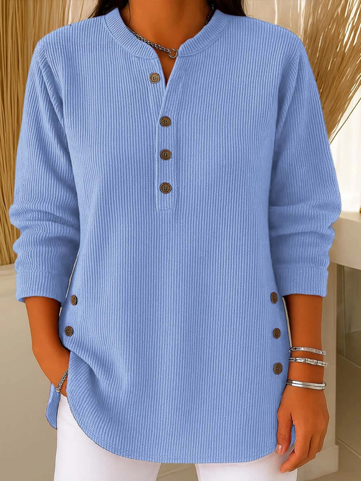 Brielle | Button Henley Tunic