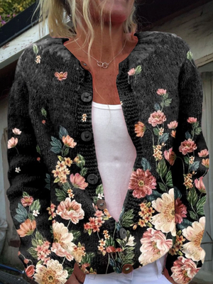 LAILA | VINTAGE FLORAL CARDIGAN