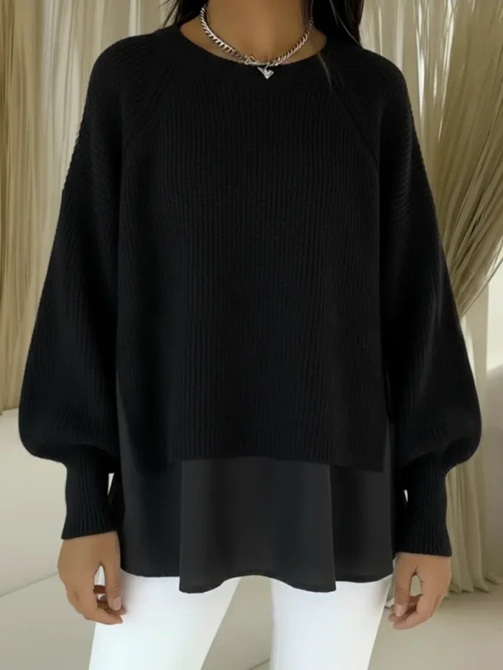 Eliana | Layered-Look Sweater