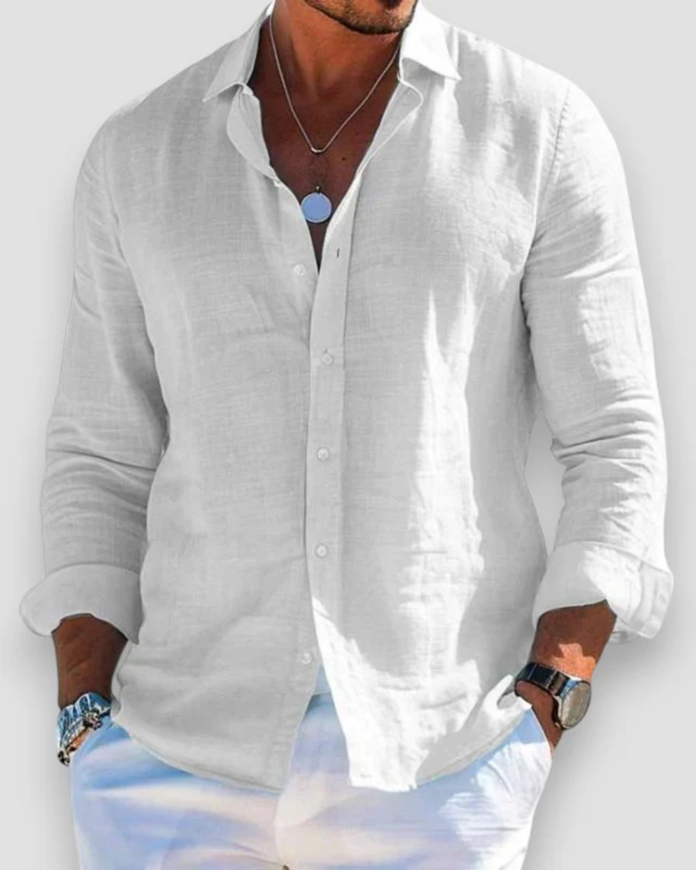 FINLEY | CASUAL SUMMER LONG SLEEVE SHIRT