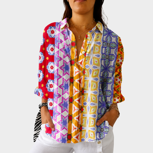 ATOOSA | LIGHT AND COLORFUL BLOUSE WITH PRINT