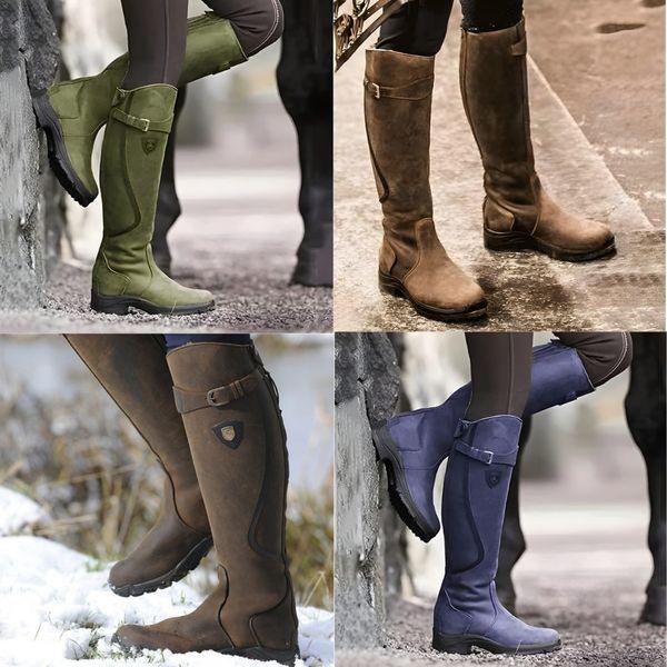 Vanessa | Sleek Tall Riding-Inspired Boots