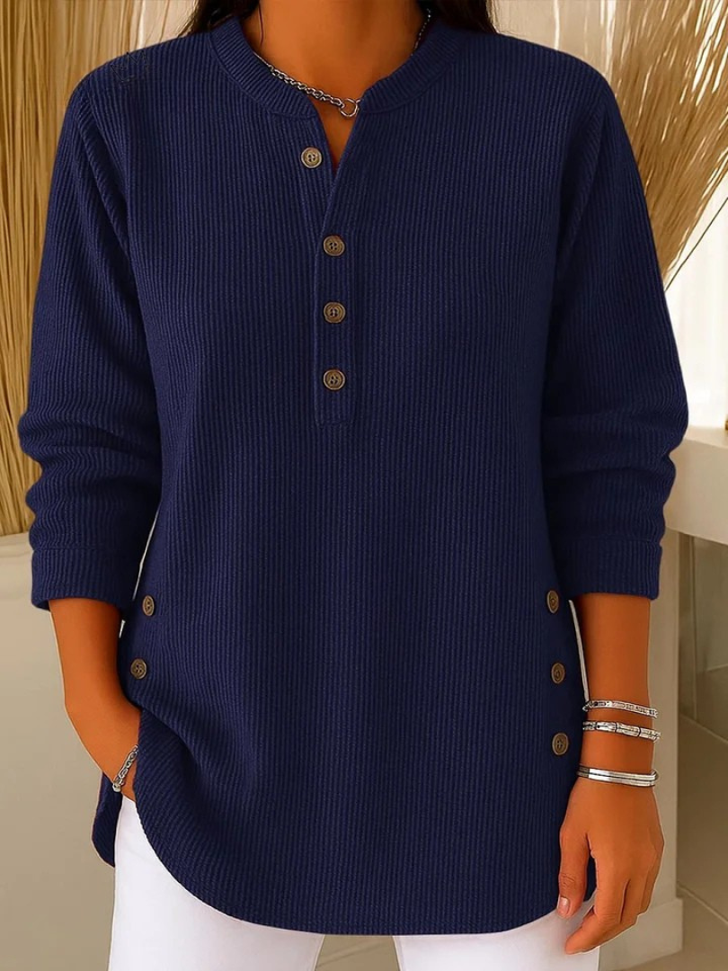 Brielle | Button Henley Tunic