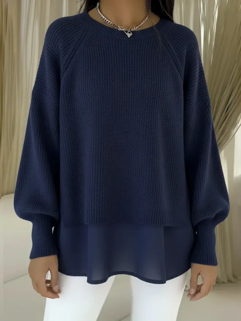 Eliana | Layered-Look Sweater