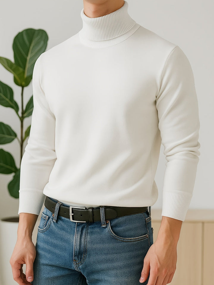 GIDEON | CLASSIC HIGH-NECK SWEATER