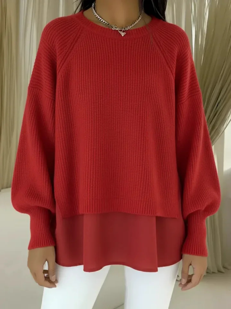 Eliana | Layered-Look Sweater