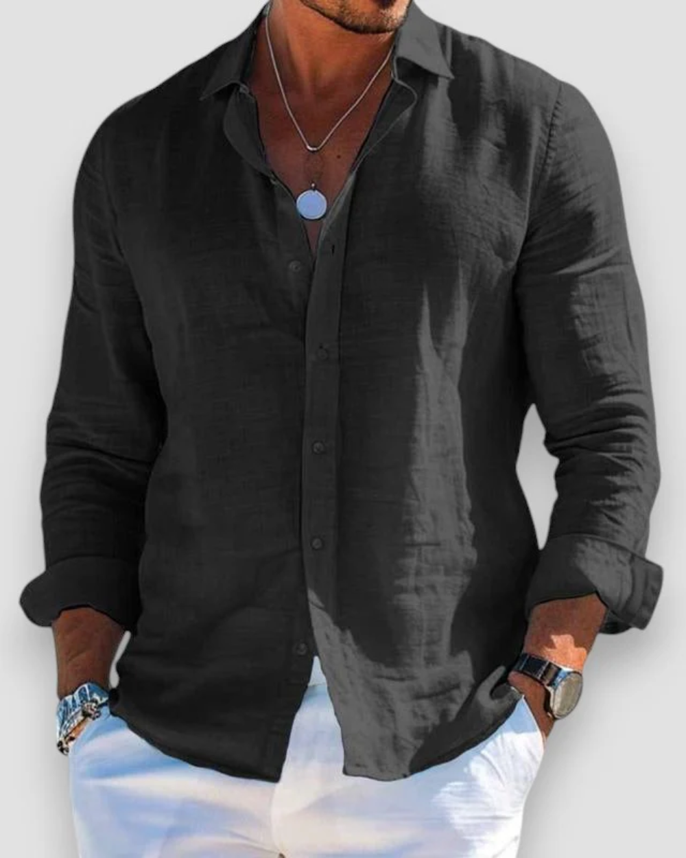 FINLEY | CASUAL SUMMER LONG SLEEVE SHIRT