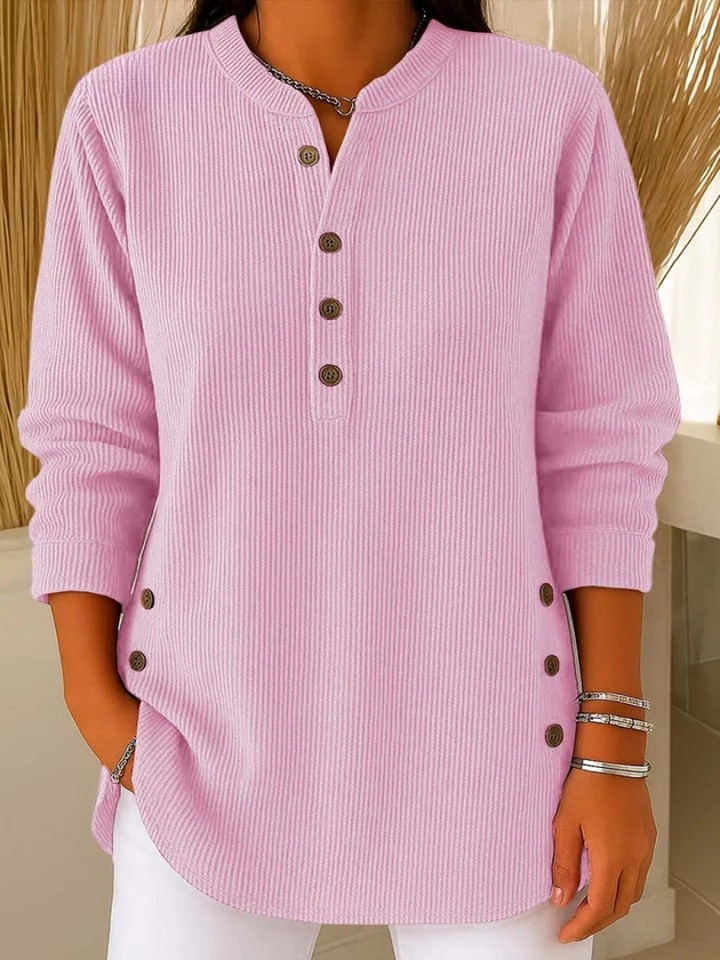 Brielle | Button Henley Tunic
