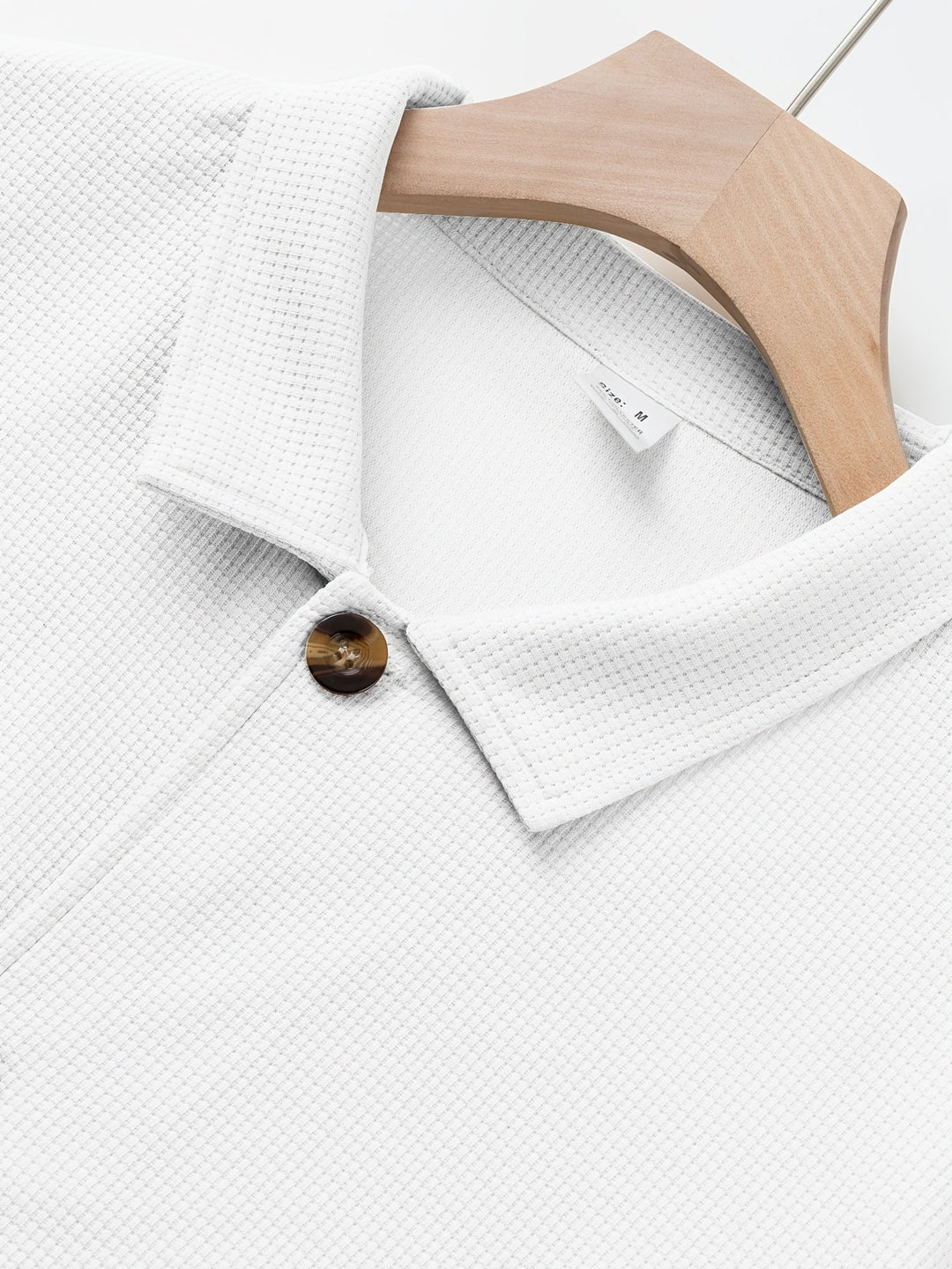 SILAS | TEXTURED BUTTON-FRONT OVERSHIRT JACKET