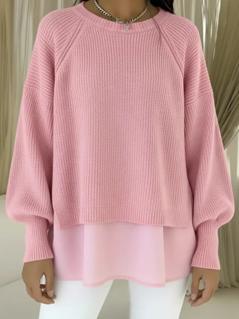 Eliana | Layered-Look Sweater
