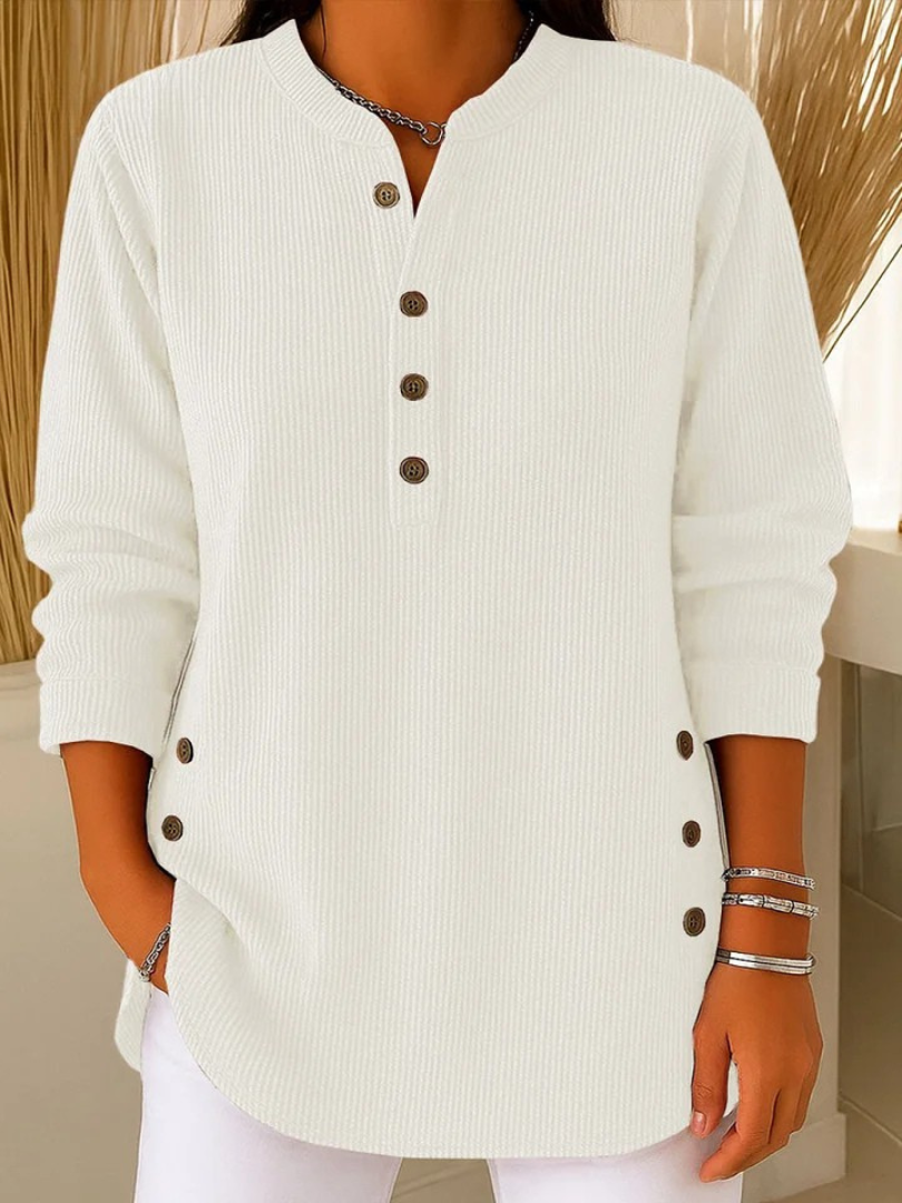 Brielle | Button Henley Tunic