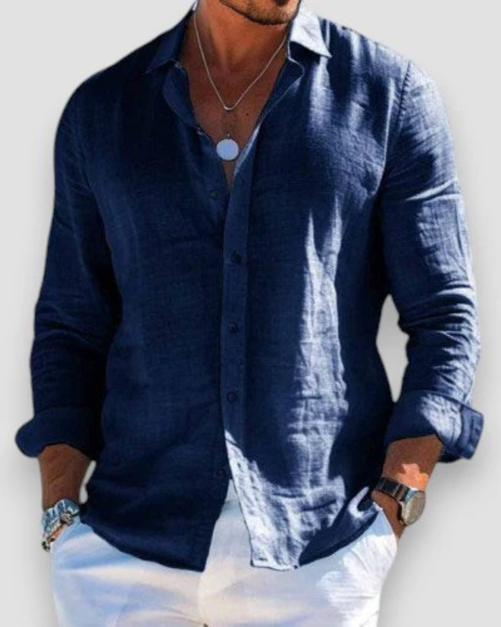FINLEY | CASUAL SUMMER LONG SLEEVE SHIRT