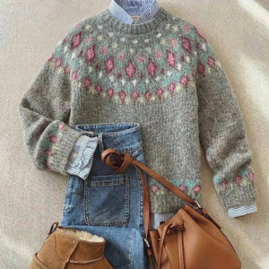 ISABEL | CHIC VINTAGE KNIT SWEATER