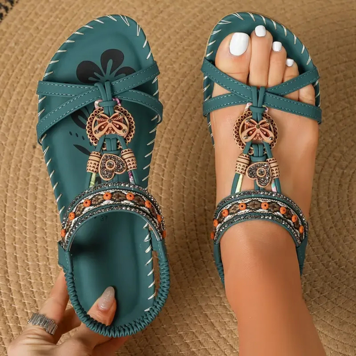 Manuela | Ibiza Style Sandals Combining Comfort and Elegance