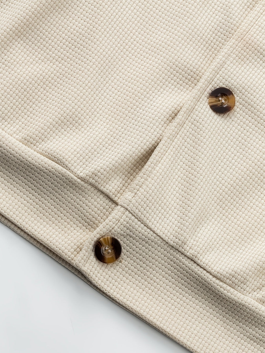 SILAS | TEXTURED BUTTON-FRONT OVERSHIRT JACKET