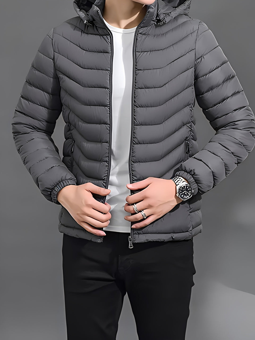 EMMETT | INSULATED HOODED WINTER JACKET