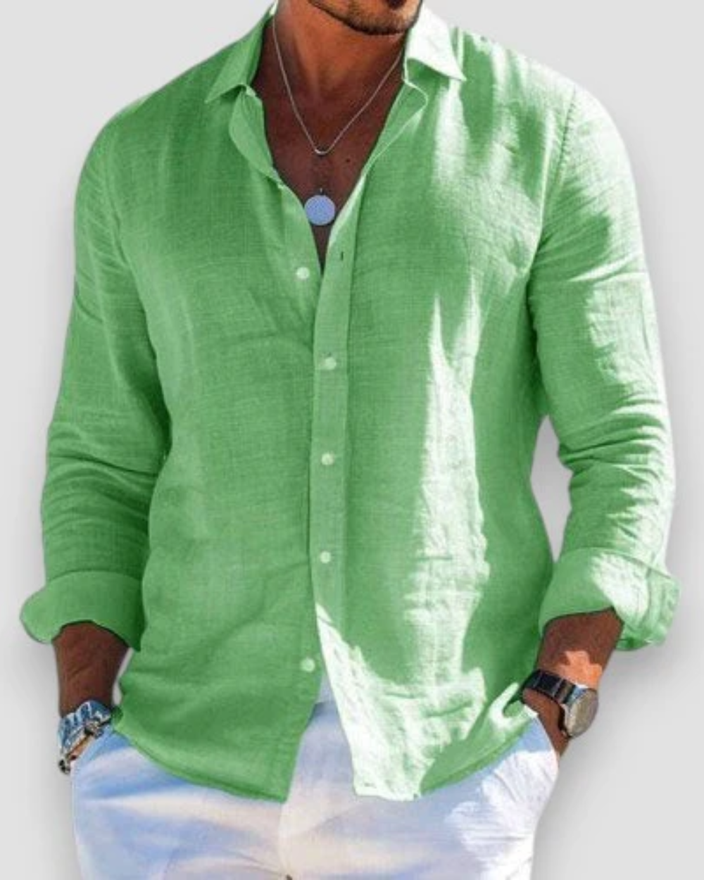 FINLEY | CASUAL SUMMER LONG SLEEVE SHIRT