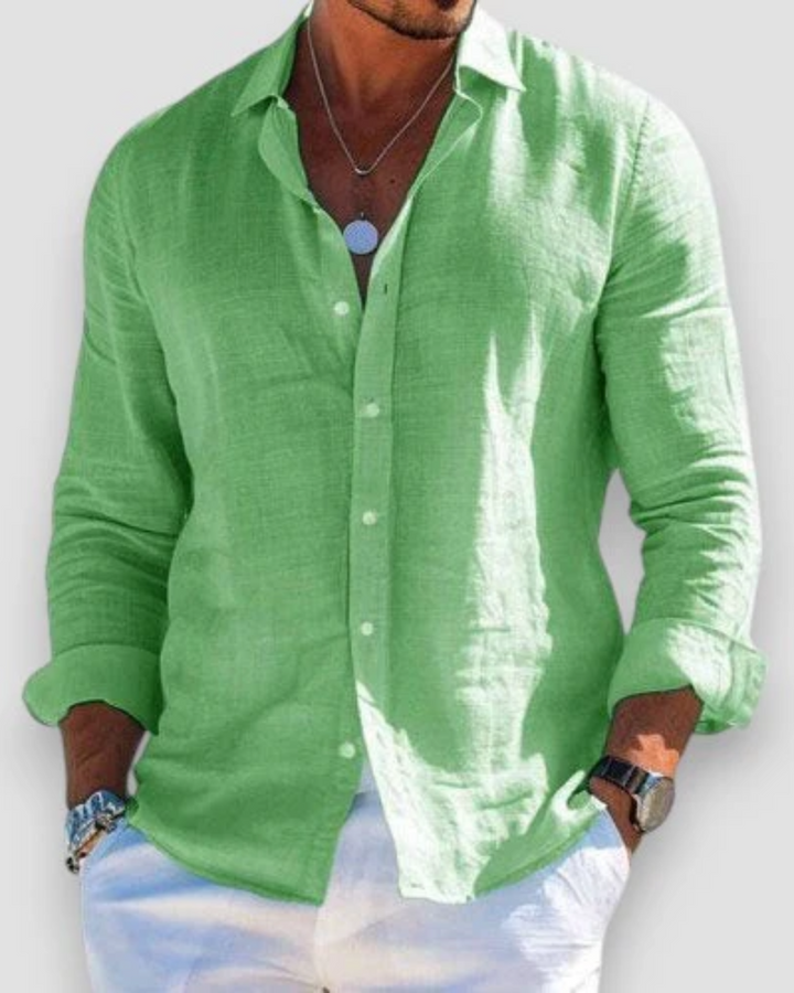 FINLEY | CASUAL SUMMER LONG SLEEVE SHIRT