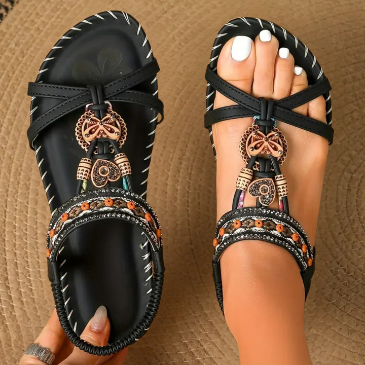 Manuela | Ibiza Style Sandals Combining Comfort and Elegance