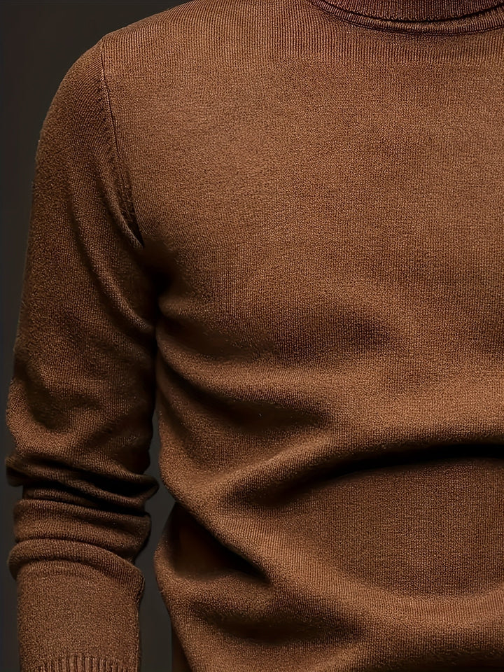 GIDEON | CLASSIC HIGH-NECK SWEATER