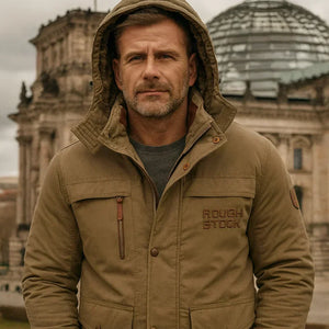 SAMUEL | WARM STRUCTURED HOODED COAT