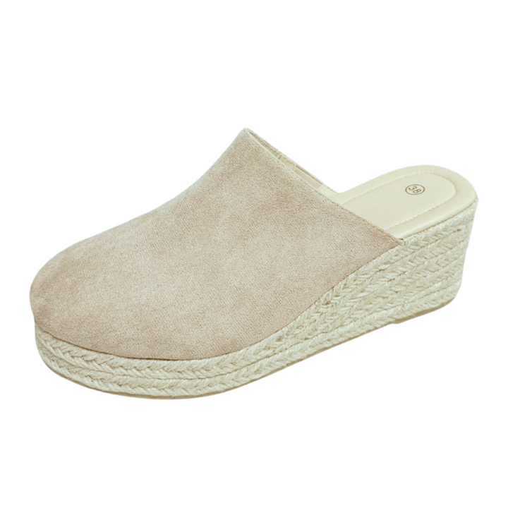 RAQUEL | ORTHOPEDIC WEDGE MULE SANDALS