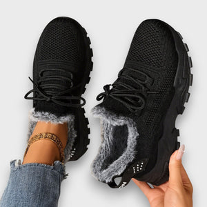 CELIA | COZY LACE-UP WINTER SNEAKERS