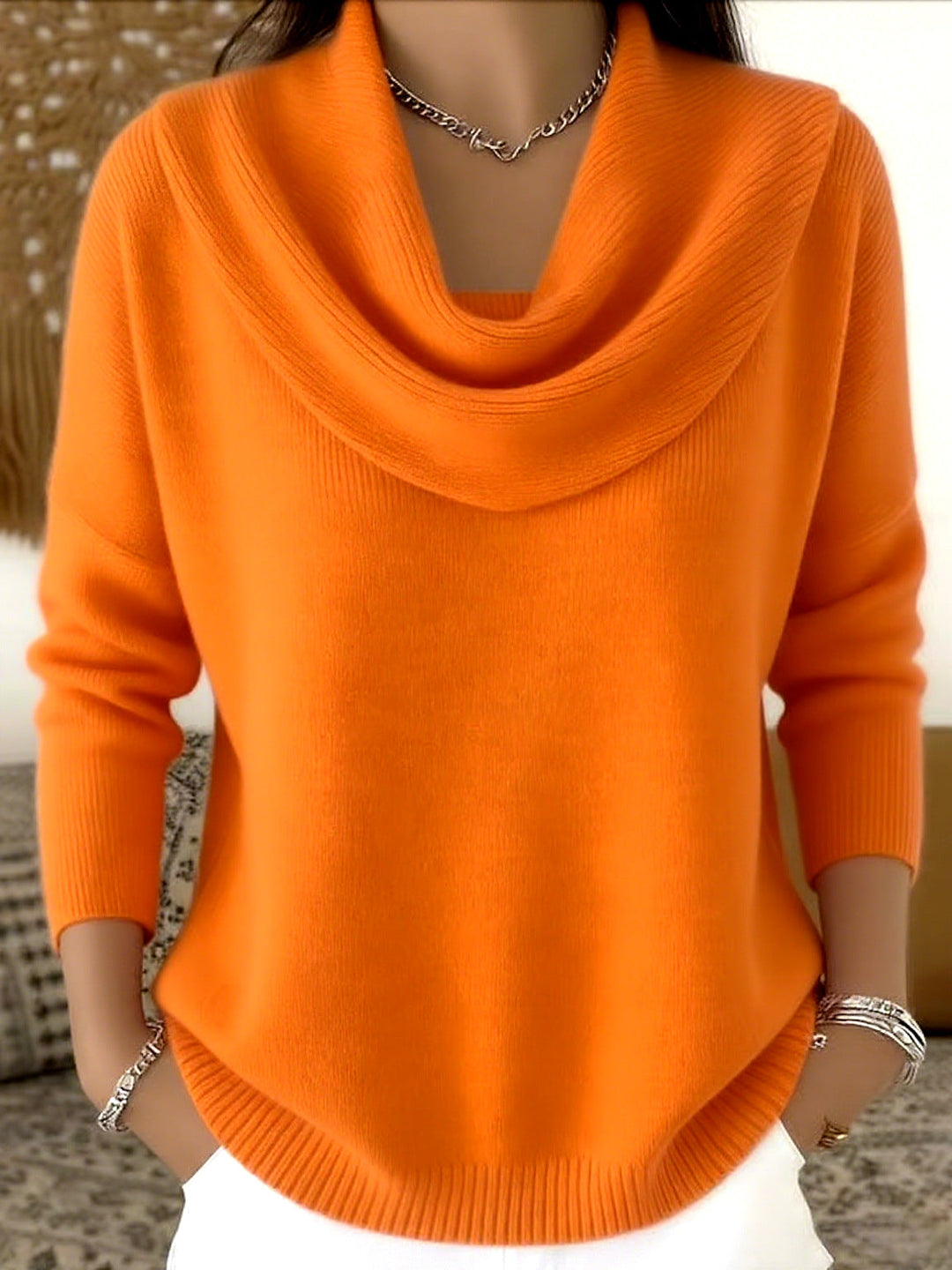 Delilah | Cowl Neck Sweater