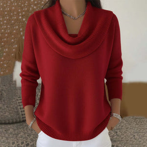 DELILAH | COWL NECK SWEATER