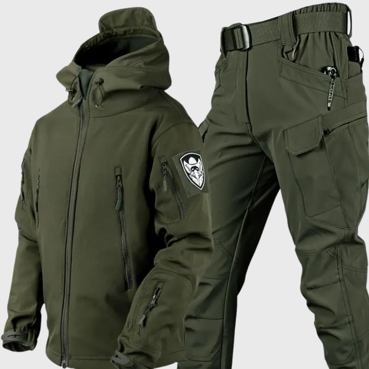 DUNCAN | TACTICAL ALL-WEATHER JACKET &amp; CARGO PANTS SET