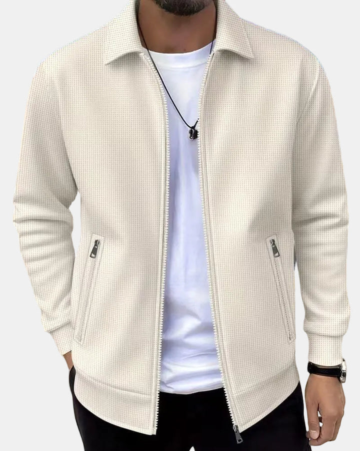 MASON | CASUAL TEXTURED ATHLETIC JACKET