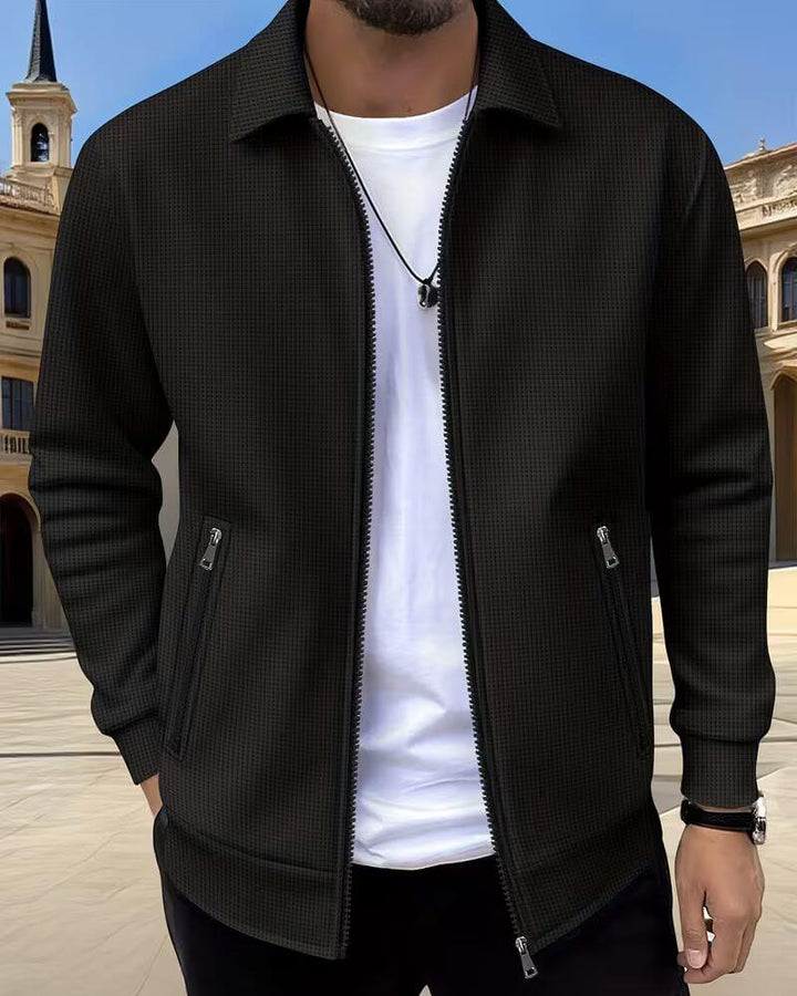 MASON | CASUAL TEXTURED ATHLETIC JACKET