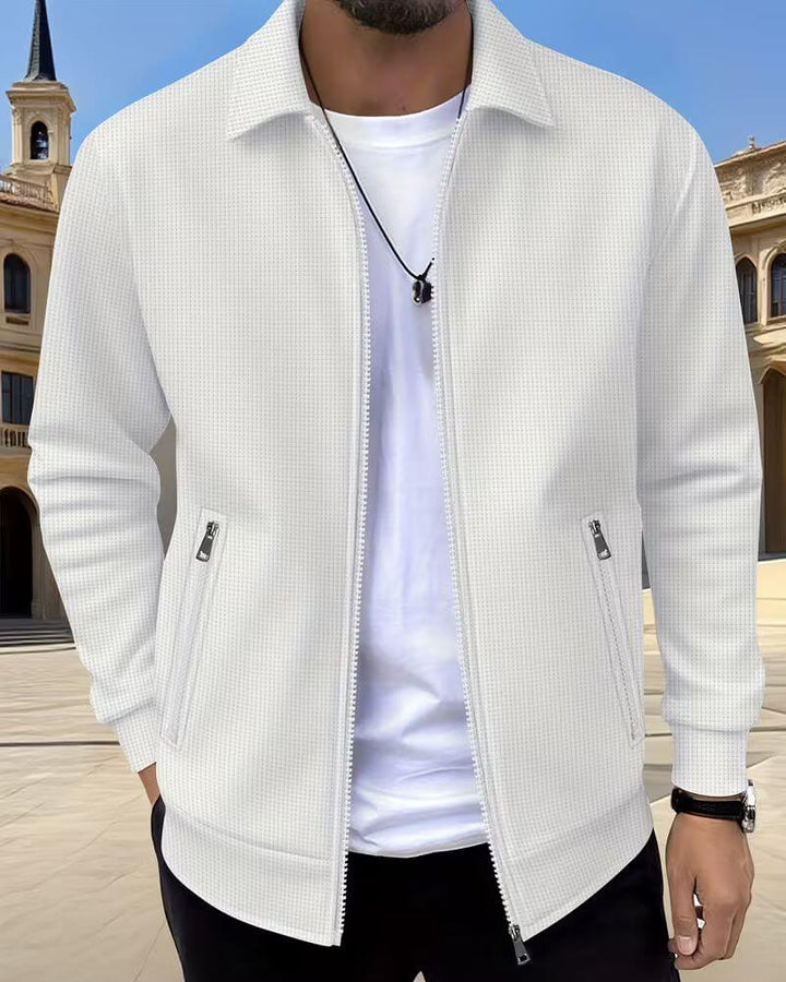 MASON | CASUAL TEXTURED ATHLETIC JACKET