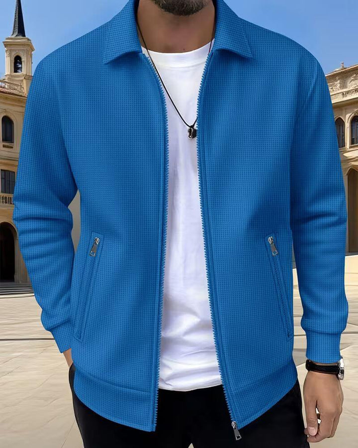 MASON | CASUAL TEXTURED ATHLETIC JACKET