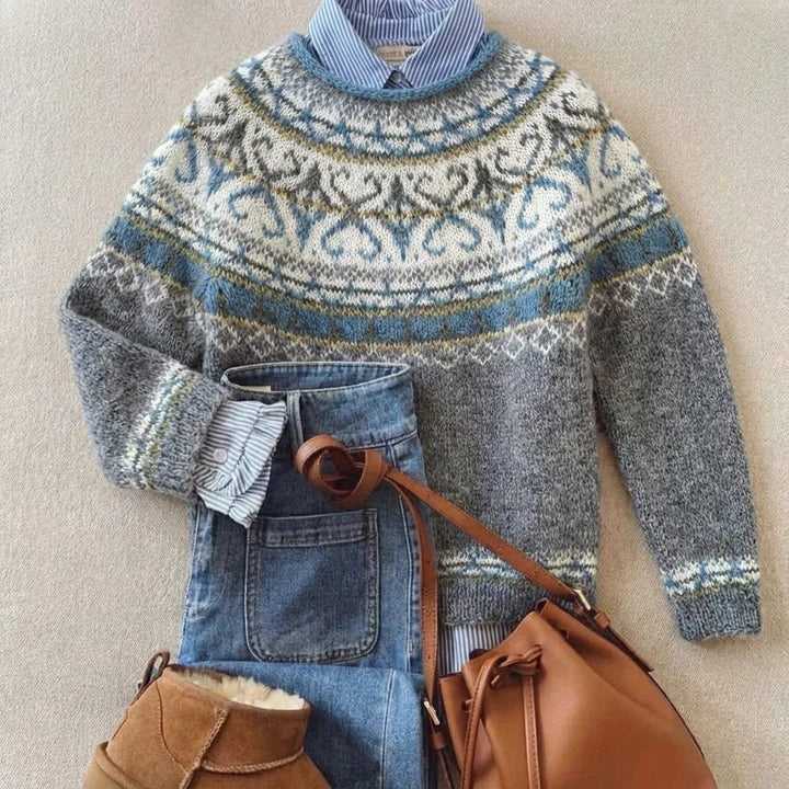 Heidi | Chic Vintage Knit Sweater