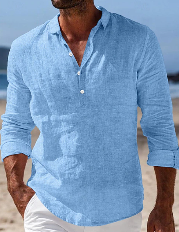 GABRIEL | CASUAL LONG SLEEVE SUMMER SHIRT