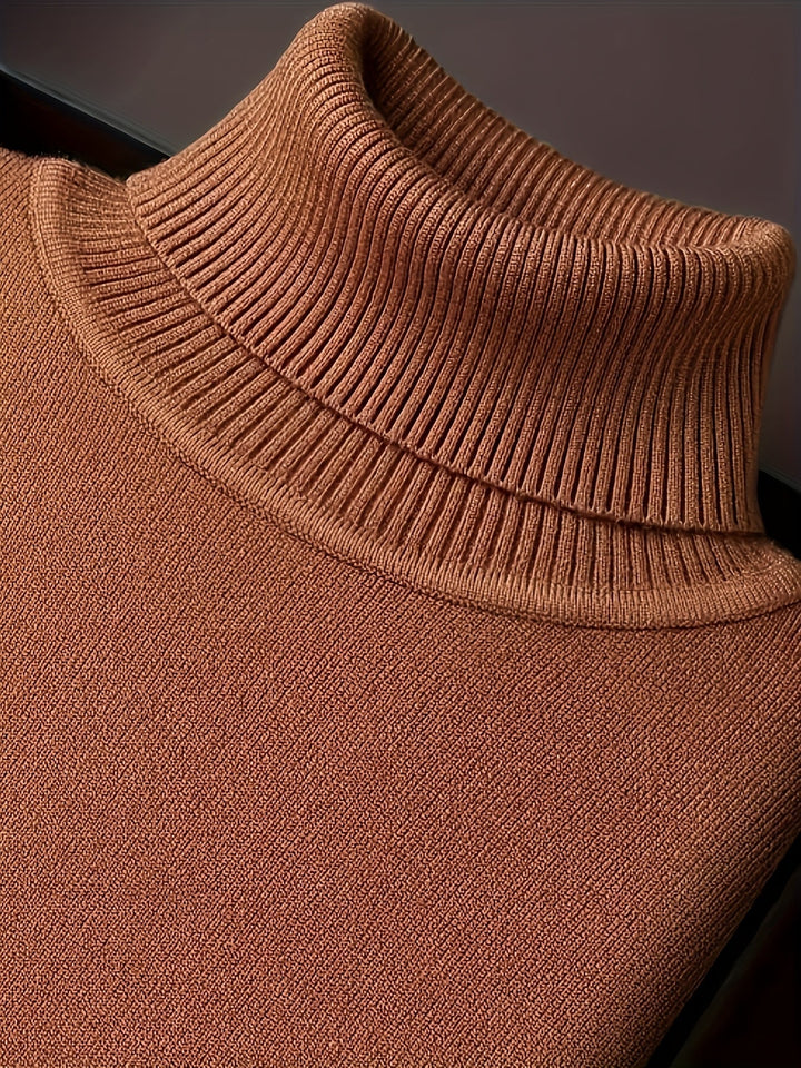 GIDEON | CLASSIC HIGH-NECK SWEATER