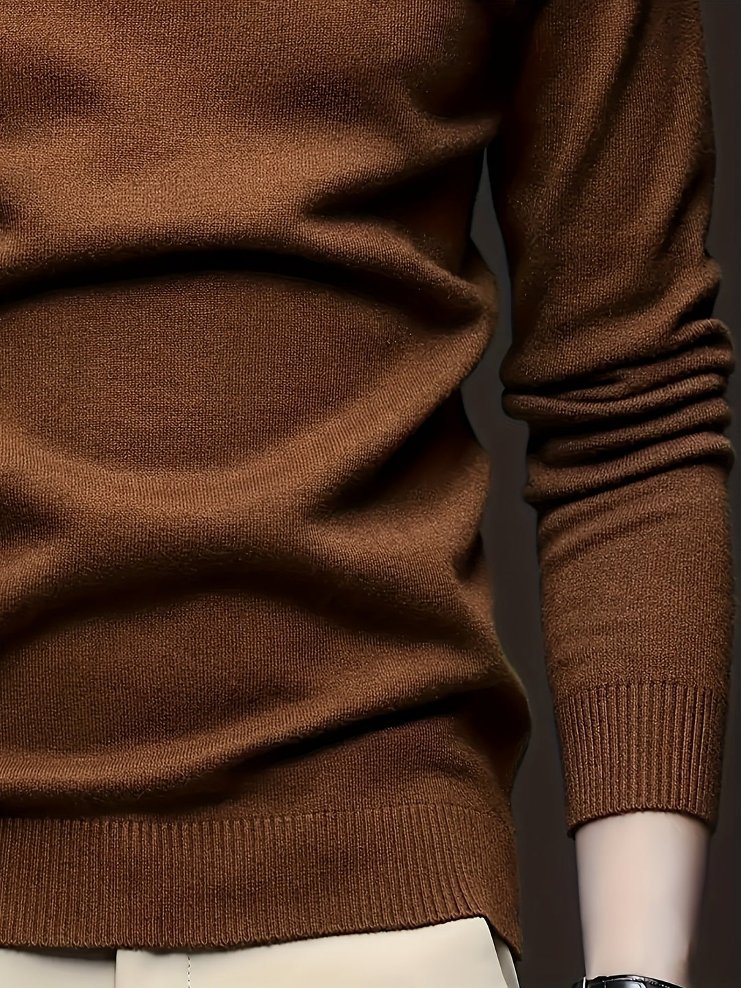 GIDEON | CLASSIC HIGH-NECK SWEATER
