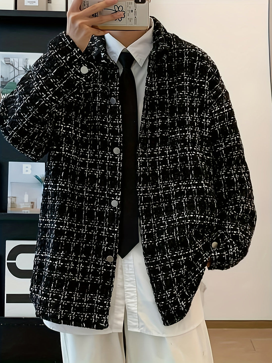 WINSTON | REFINED PLAID SHIRT JACKET