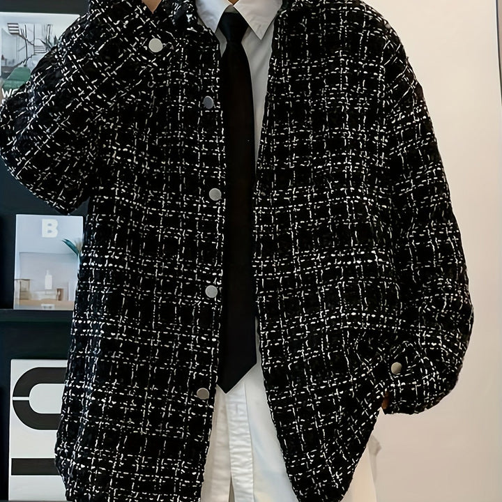 WINSTON | REFINED PLAID SHIRT JACKET