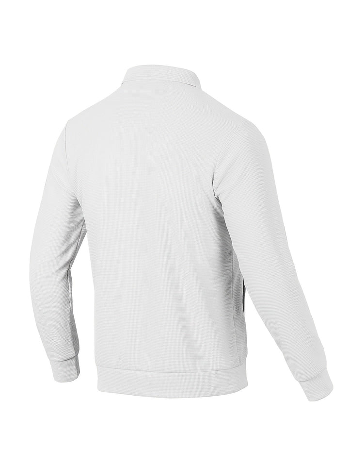 SILAS | TEXTURED BUTTON-FRONT OVERSHIRT JACKET