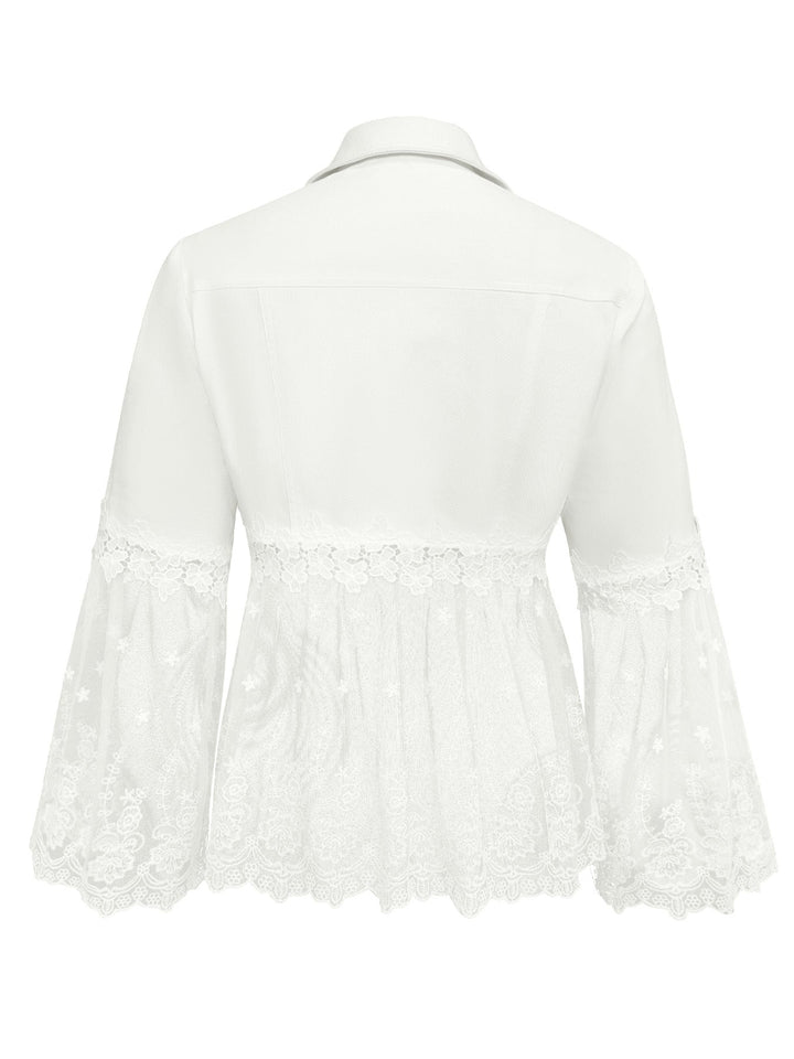 Willow | Lace-Panel Jacket