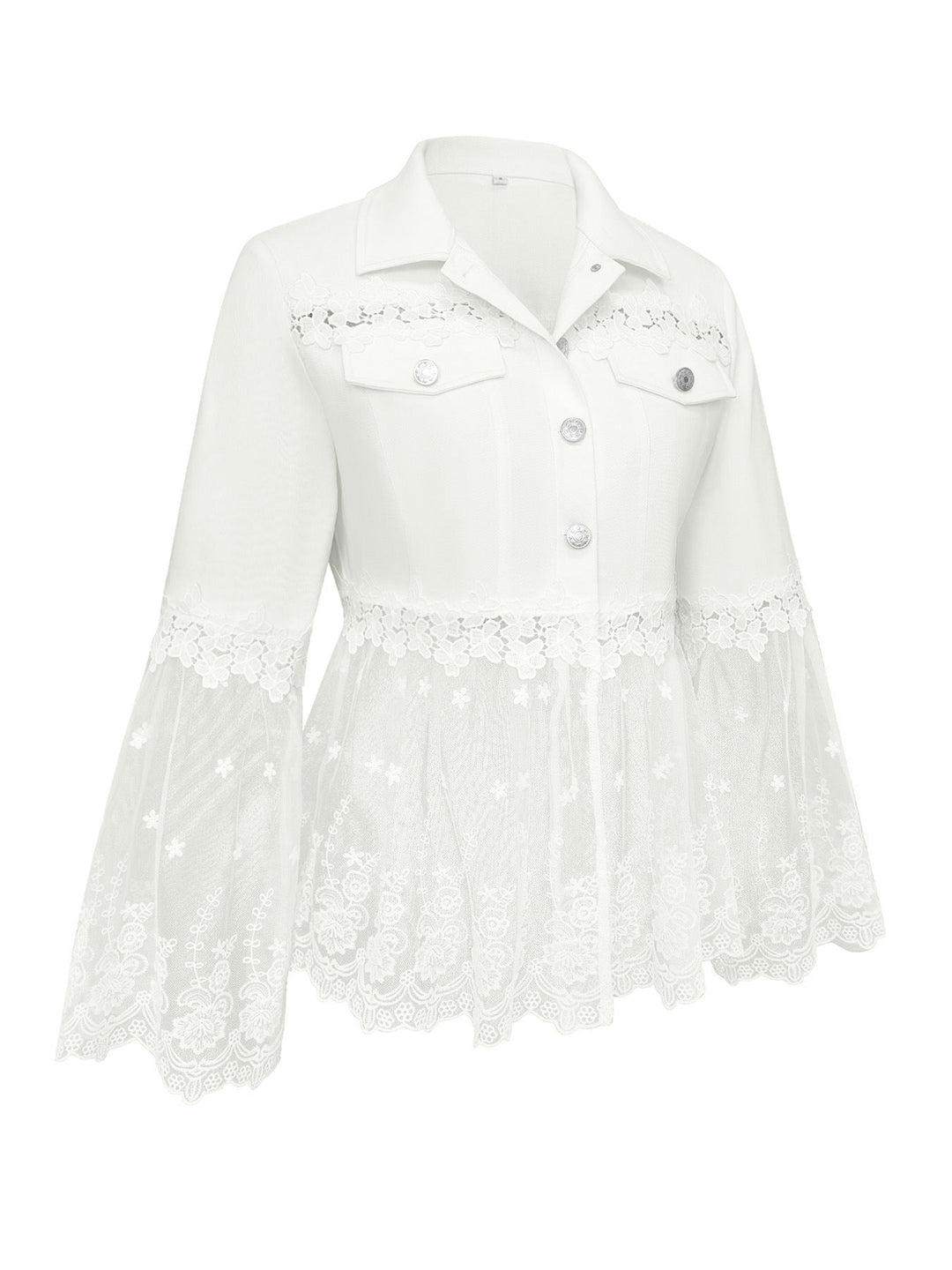 Willow | Lace-Panel Jacket