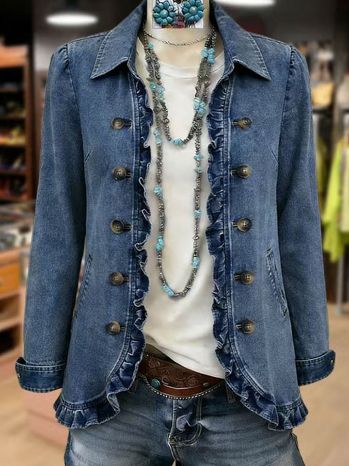Aubrey | Ruffled Jacket