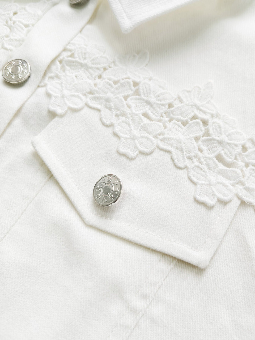 Willow | Lace-Panel Jacket