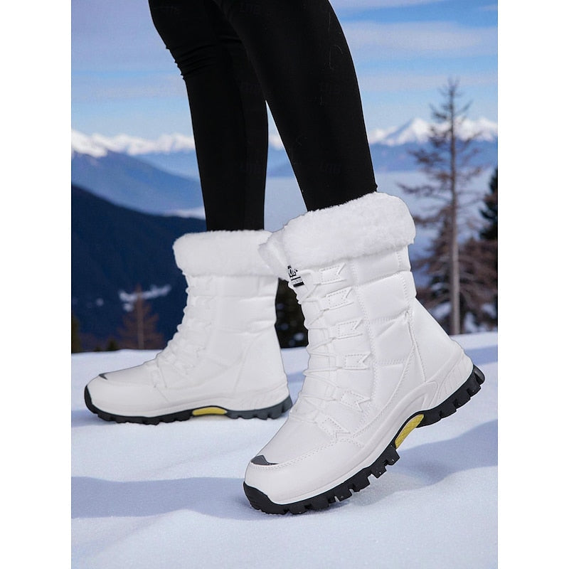 Sonia | Cozy Fur-Trimmed Winter Boots