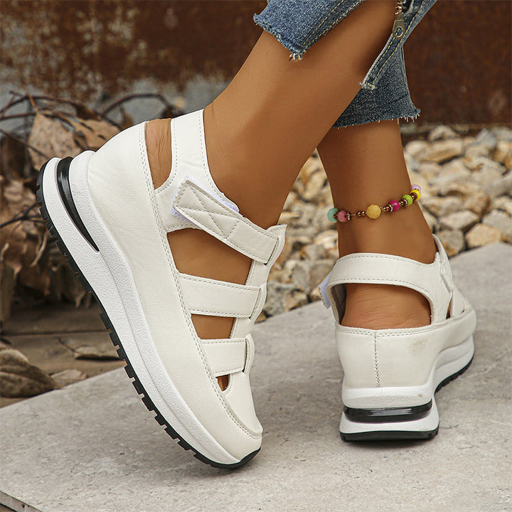 Salomé| Closed Toe Sneaker Sandals